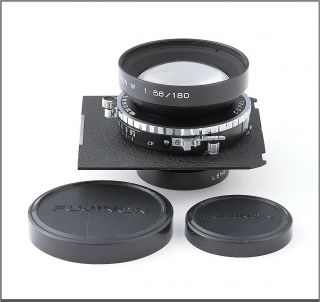Rare 【MINT 】Fujifilm Fujinon W 180mm f/5.  6 Lens COPAL Shutter from Japan A86 2