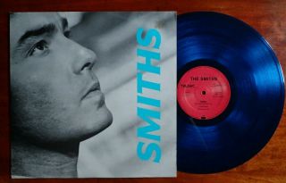 1986 The Smiths - Panic 12 " Rare Blue Vinyl.  Zensor / Teldec 6.  20648 Germany.  N/m