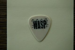 Wasp W.  A.  S.  P Blackie Lawless 1989 Headless Children Guitar Pick Vintage Rare