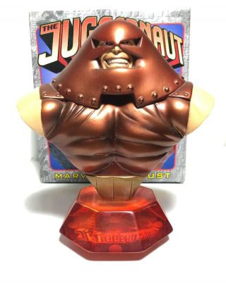 Bowen Marvel Mini Bust Juggernaut In Package Ap/6000 Artist Proof Rare