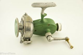 Vintage Thommen Record Model 400 Antique Spin Casting Fishing Reel Et49