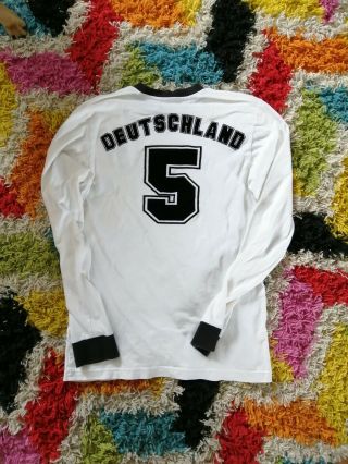 Retro RARE Adidas originals Germany football shirt medium 2