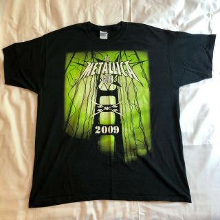 Metallica Club 2009 T - Shirt Never Worn Rare Size Xl