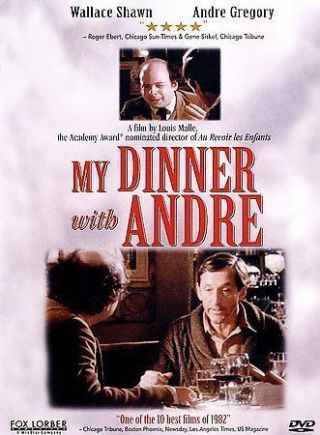 My Dinner With Andre Rare Fox Lorber Dvd Andre Gregory Wallace Shawn Louis Malle