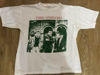 Rare Morrissey The Smiths Marr The Queen Is Dead T - Shirt Xl Collectors