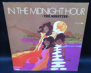 The Mirettes " In The Midnight Hour " Revue Rs - 7205 Stereo Lp Rare Soul R&b