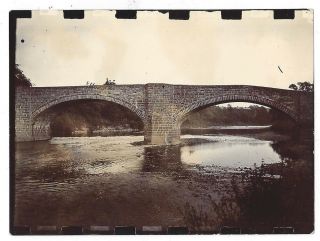 Langwathby Cumbria,  View Of The Bridge Antique Photograph C1905