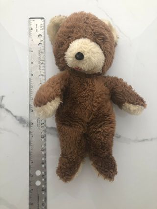 14 " Vintage Animals Of Distinction Knickerbocker Teddy Bear Stuffed Plush Toy