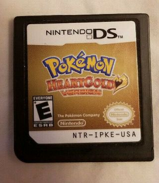 Pokemon: Heartgold Version (nintendo Ds,  2010) Authentic Rare