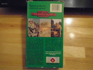 RARE OOP The Siege of Firebase Gloria VHS film 1989 Australia war R.  Lee Ermey 2