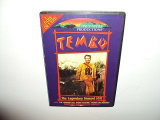 Tembo: The Legendary Howard Hill Bow Hunting 2 Films On 1 Dvd Rare Adult Owned