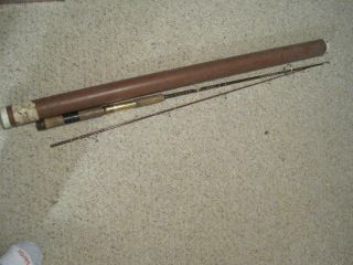 Vintage Fenwick Fs 65 Spinning Rod 6 /2 Ft.  Cork Handle With Tube Cond.