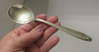Sterling Silver Prelude Pattern By International Silver Soup Round Bowl Spoon Su