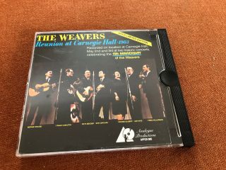 The Weavers:reunion At Carnegie Hall 1963 - Analogue Productions 24kt Gold - Rare