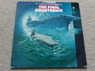 The Final Countdown Soundtrack Vinyl Lp - Rare - John Scott