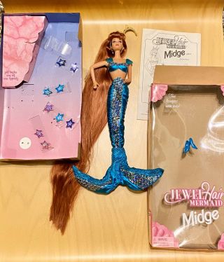 1995 Mattel Jewel Hair Mermaid Midge