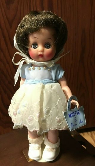 Vintage " Muffie " Doll By Nancy Ann Storybook Dolls 8 " C.  1957