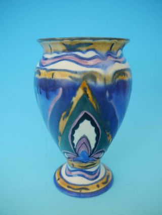 Rare Carlton Ware Handcraft Orchid Vase - Carltonware Pattern 4/9349 3255