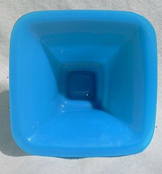 Vintage Chinese Blue Peking Glass Bowl 2