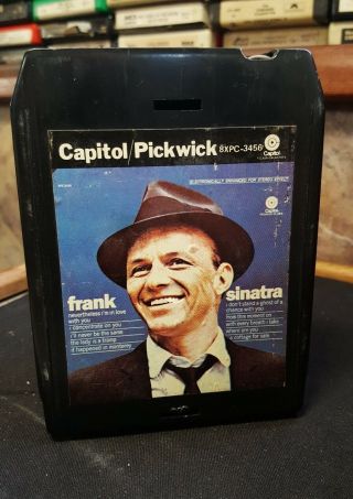 Frank Sinatra Nevertheless 8 - Track Tape Lounge Rare Play Ready Pad A,