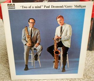 Paul Desmond/gerry Mulligan Two Of A Mind 1980s French Re Ex/ex Fxl1 7311 Rare