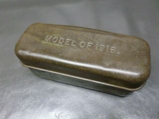 Antique Ww I U.  S.  Model Of 1916 Military Meat Can