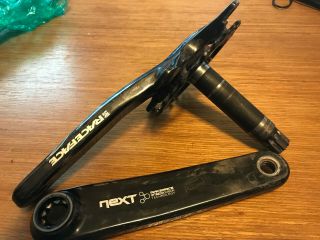 RACE FACE NEXT SL CARBON 175MM rare 24mm spindle 80 120 bcd w 28T chainring 2