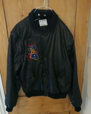 The Who 25th Anniversary Tour Leather Jacket Crew Members Exclusive Very Rare