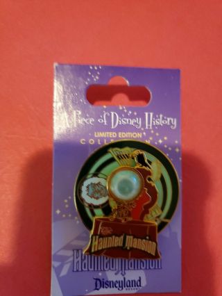 Disney Wdw Haunted Mansion A Piece Of History Le 3500 Rare Pin