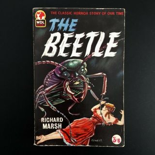 Richard Marsh - The Beetle - Wdl Books - 1959 - Rare Horror Paperbacks Books