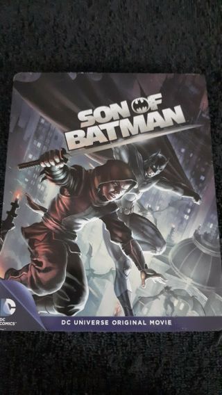 Son Of Batman Steelbook Bluray/dvd (target Exclusive) Rare Limited Edition
