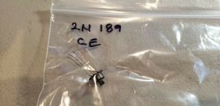 Rare Ge Pinch Top 2n189 Transistor Guaranteed