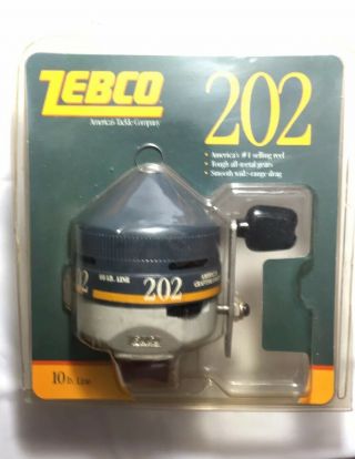 Zebco 202 Fishing Reel In Package From 1988