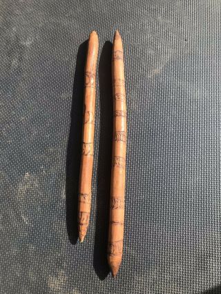 Aboriginal Clap Sticks - Old Central Australia Pitjantjatjara 1960s
