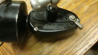 VINTAGE MITCHELL GARCIA 300 SPIN REEL MISSING HANDLE AS SEEN IN PICS 2