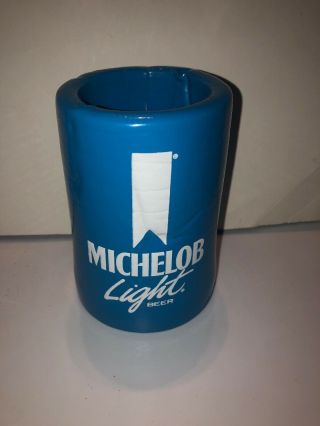 Rare Vintage 70s 80s Michelob Light Beer Kool Kan Koozie Can Cooler Ad Promo Vtg