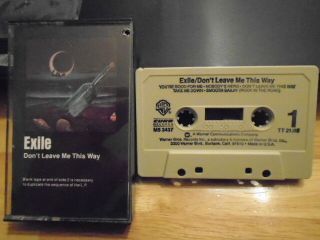 Rare Oop Exile Cassette Tape Pop Rock Don 