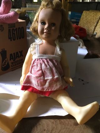 Vintage Chatty Cathy Doll By Mattel,  Rare Face Circa 1960’s