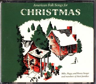 American Folk Songs For Christmas - Mike,  Peggy & Penny Seeger - 2 - Cd - 1989 - Rare
