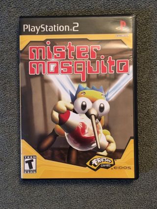 Mister Mosquito (sony Playstation 2,  2002) Ps2 Rare