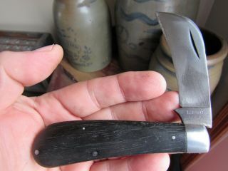 Vintage L.  F.  & C.  U.  S.  A.  2132 Hawkbill Knife Antique Military Knife