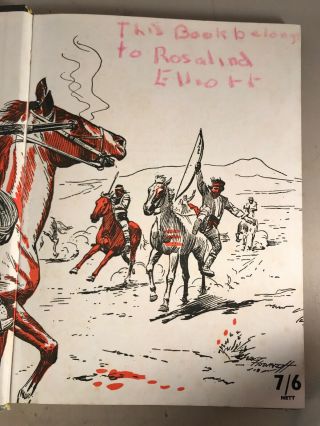 RARE VINTAGE JOHN WAYNE ADVENTURE ANNUAL BOOK 1959 wild west cowboys 3
