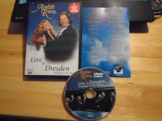 Rare Oop Andre Rieu Dvd Live In Dresden Germany Wedding At The Opera Classical