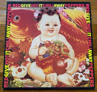 Red Hot Chili Peppers Give It Away Rare Promo Issue 12 " Vinyl Record 1991