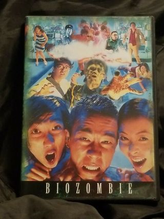 Biozombie Dvd Rare Oop Hong Kong Zombie Movie Tokyo Shock Asian Jordan Chan Gore