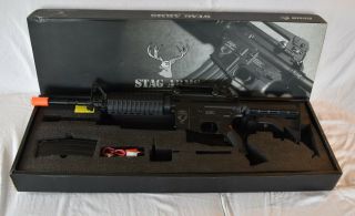 Echo1 Stag Arms M4 Aeg Airsoft Professional Bundle - Rare