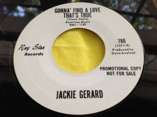 Rare Rockabilly 45 : Jackie Gerard Gonna 