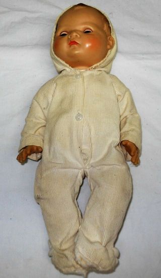 Vintage American Character Doll Molded Hair,  Sleep Eyes - 1958 - Very Good Cond