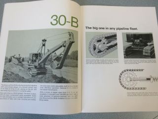 Rare Bucyrus - Erie Crane & Excavator Sales Brochure 1970 3