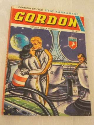 Flash Gordon 3 1970s Turkey Rare Turkish Comic Tay